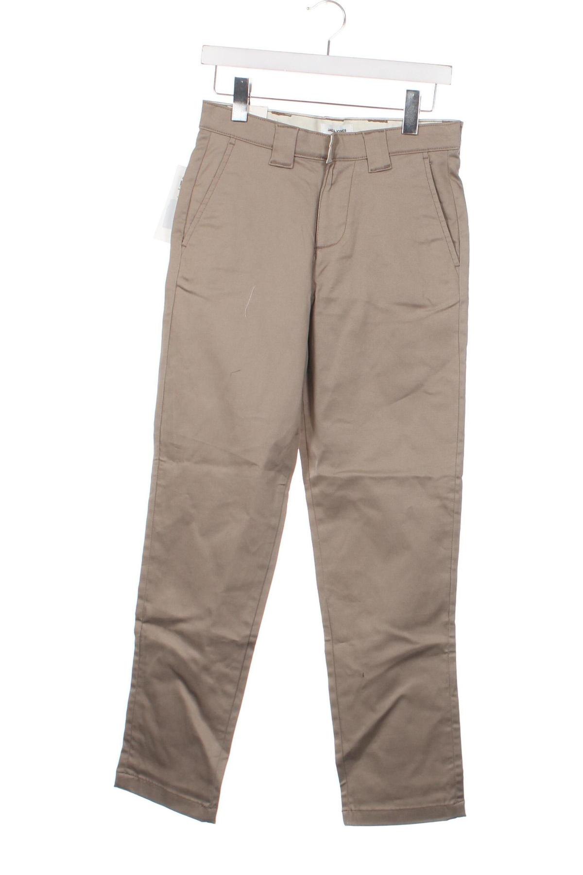 Pantaloni de bărbați Jack & Jones, Mărime XS, Culoare Bej, Preț 32,99 Lei