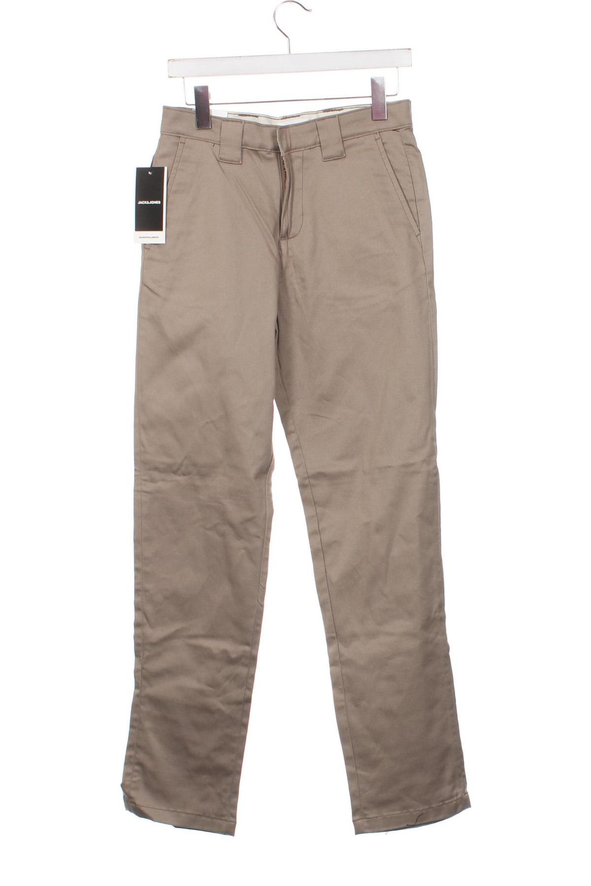 Pantaloni de bărbați Jack & Jones, Mărime XS, Culoare Bej, Preț 24,28 Lei