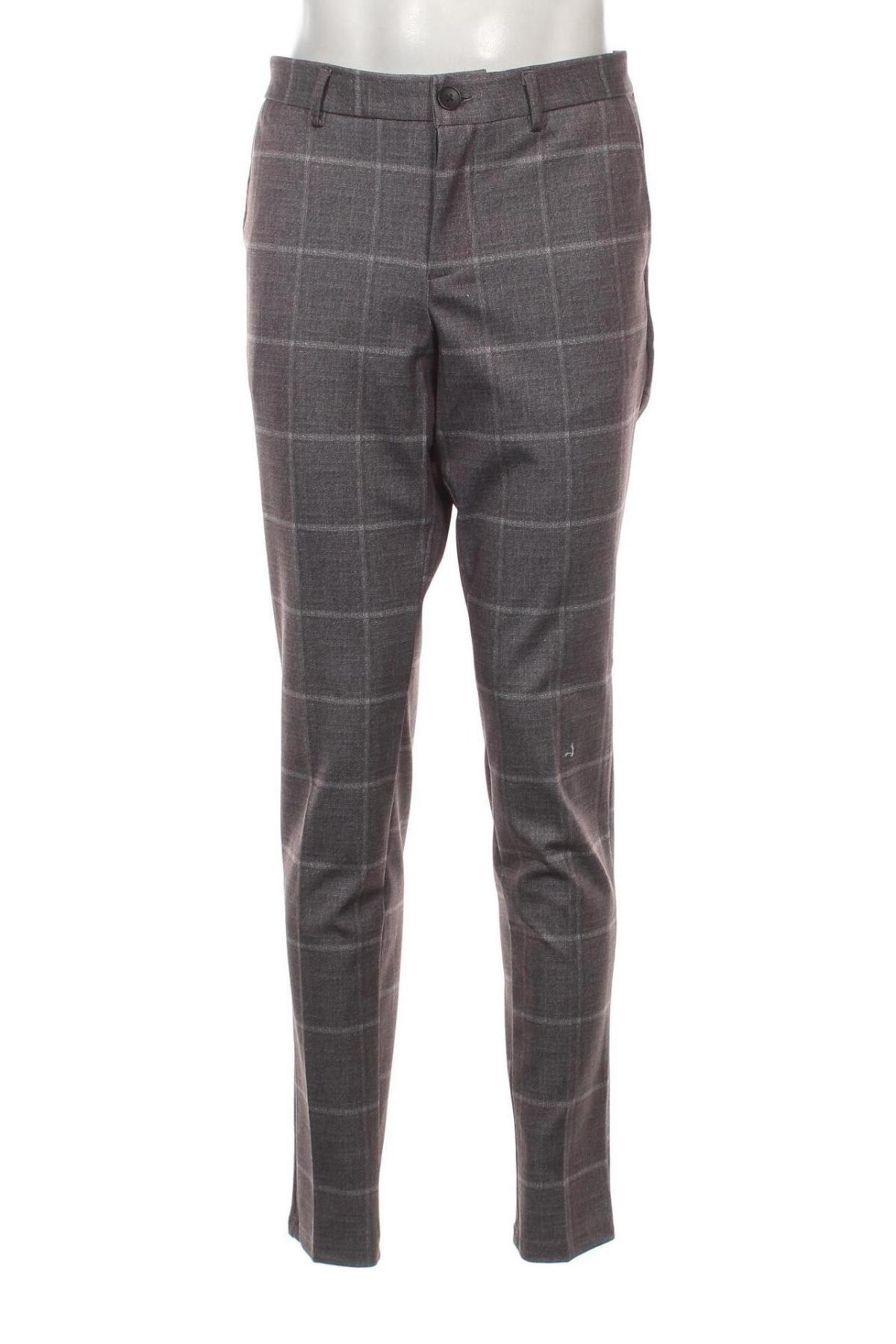 Ανδρικό παντελόνι Jack & Jones, Μέγεθος L, Χρώμα Γκρί, Τιμή 42,27 €