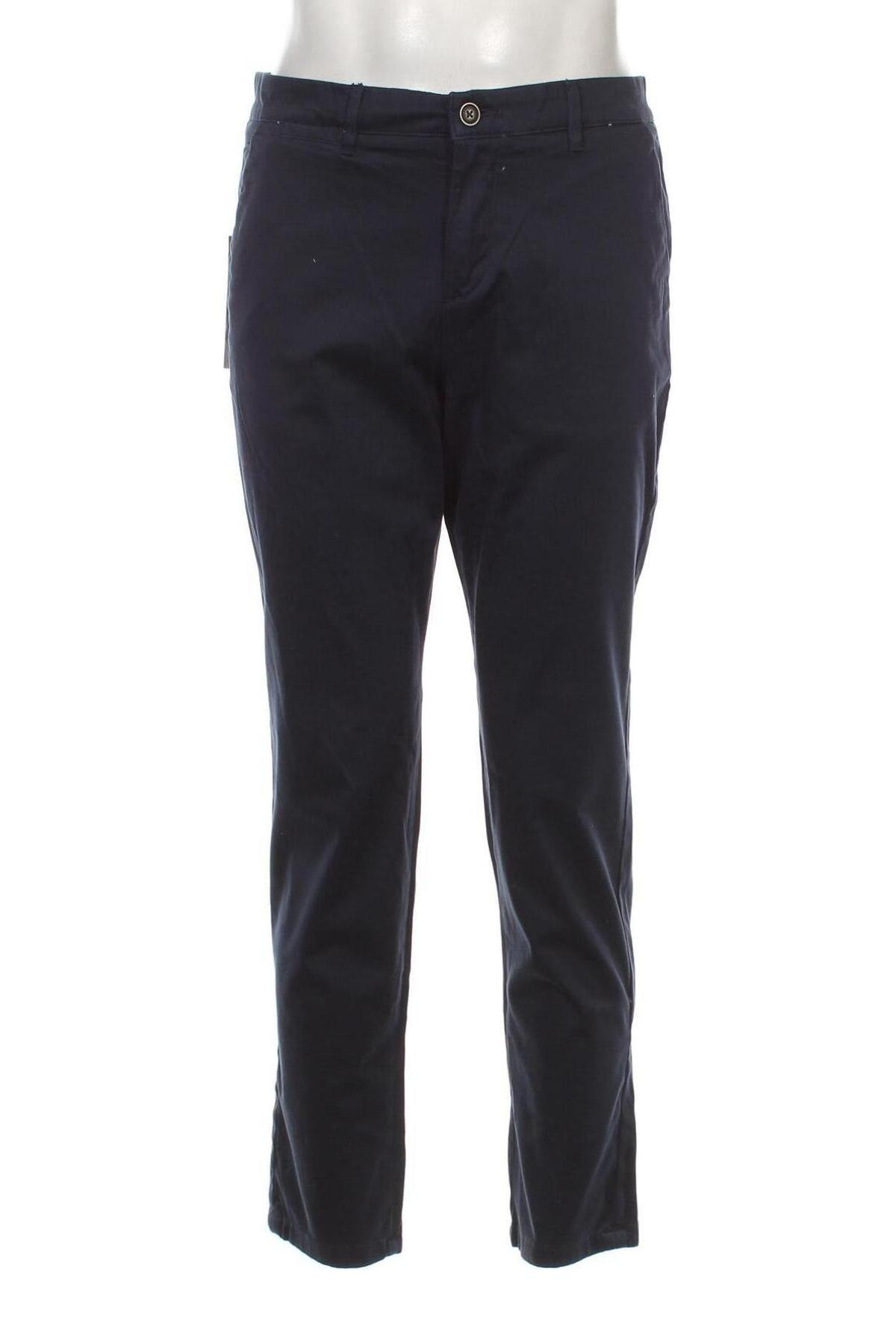 Мъжки панталон Jack & Jones, Размер M, Цвят Син, Цена 22,14 лв.