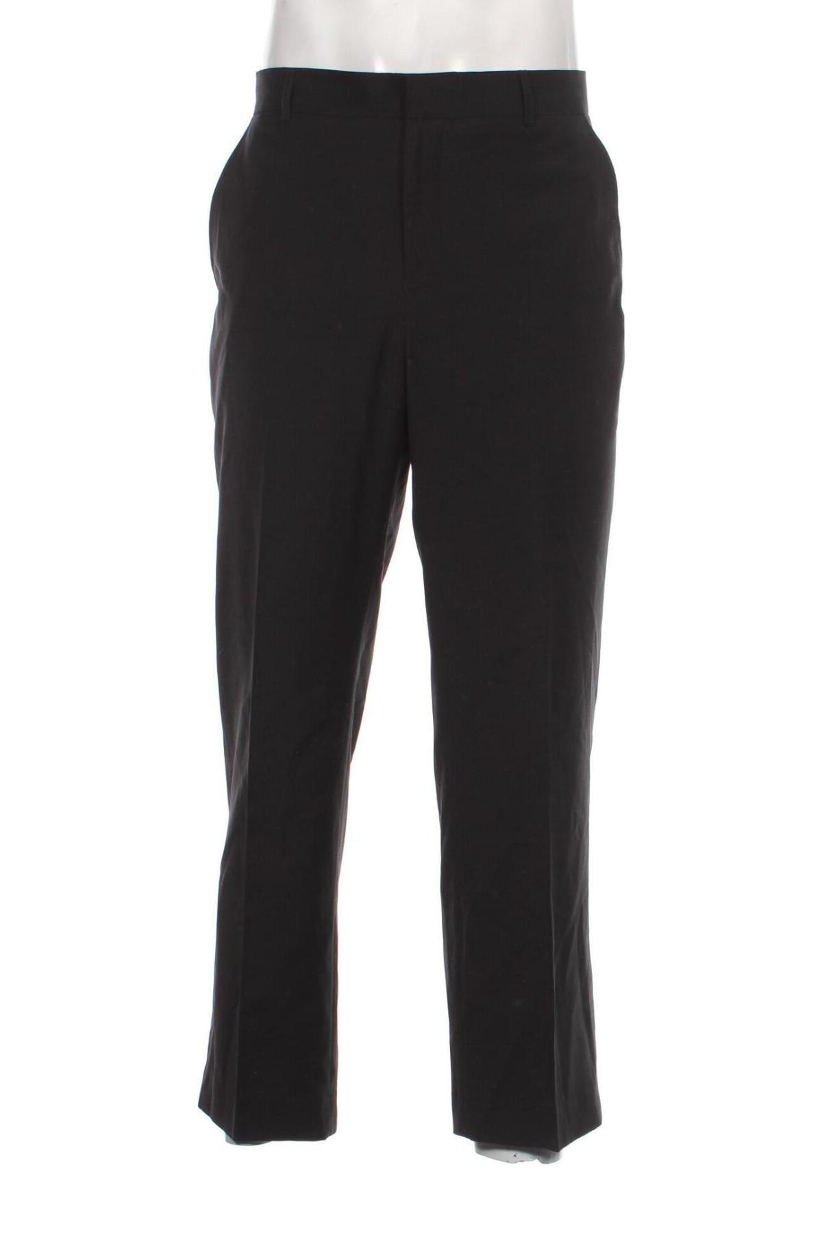 Мъжки панталон Jasper Conran, Размер L, Цвят Черен, Цена 7,48 лв.