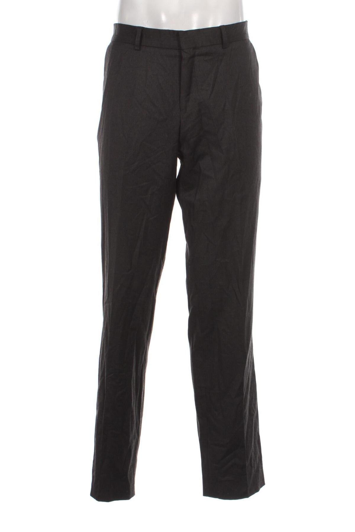 Мъжки панталон Monton, Размер L, Цвят Сив, Цена 6,96 лв.