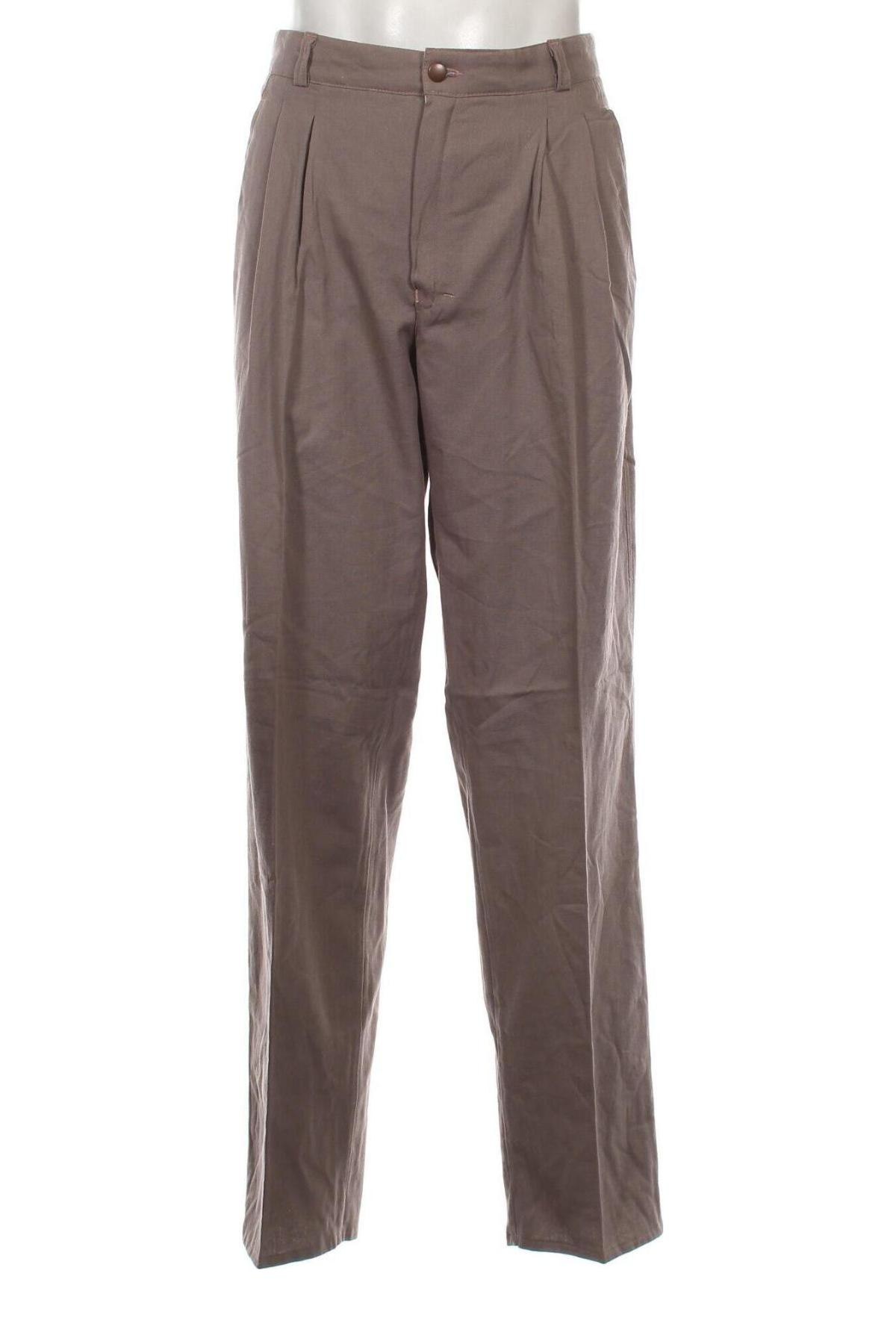 Pantaloni de bărbați New Wave, Mărime L, Culoare Maro, Preț 33,68 Lei