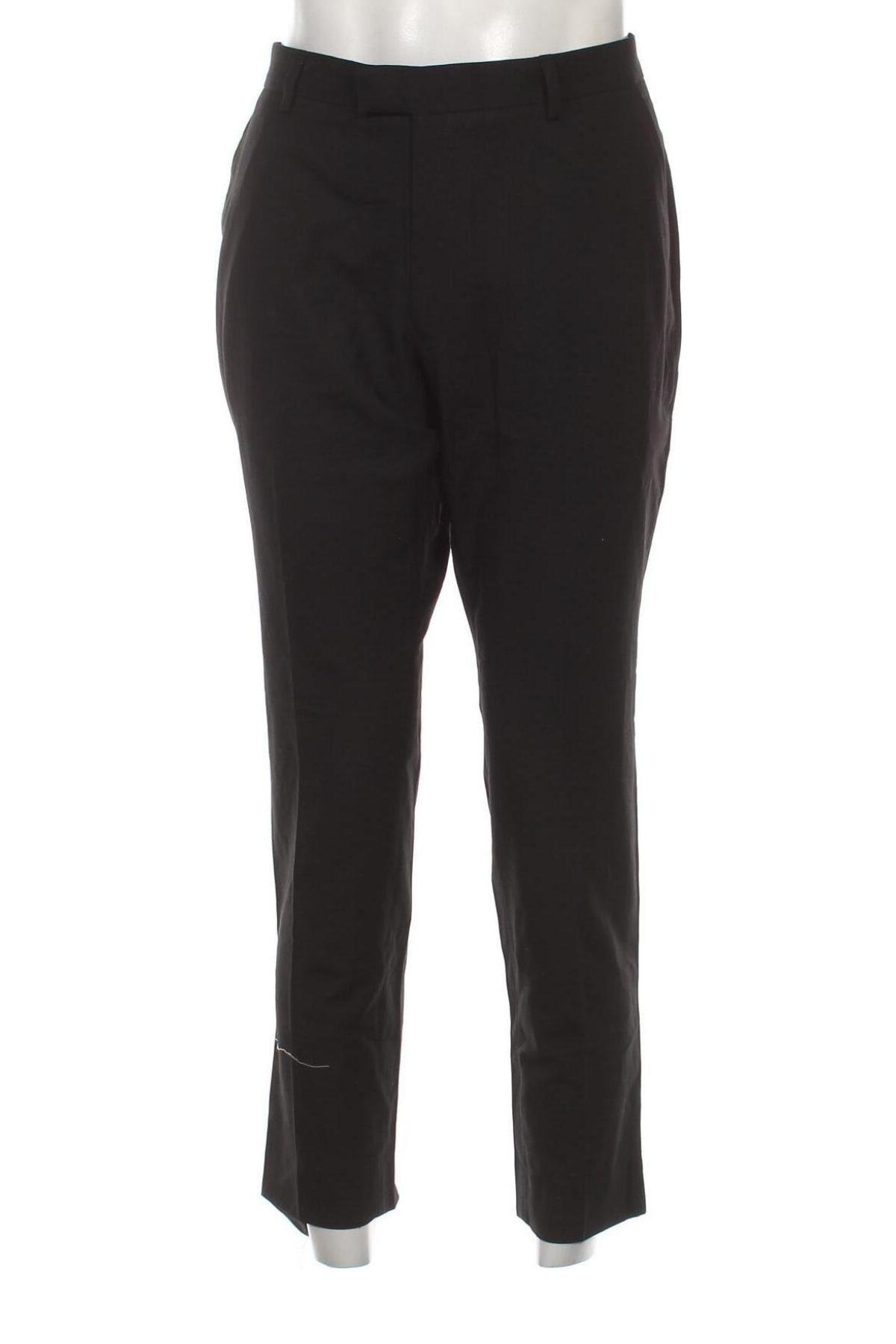 Мъжки панталон Next, Размер L, Цвят Черен, Цена 15,66 лв.