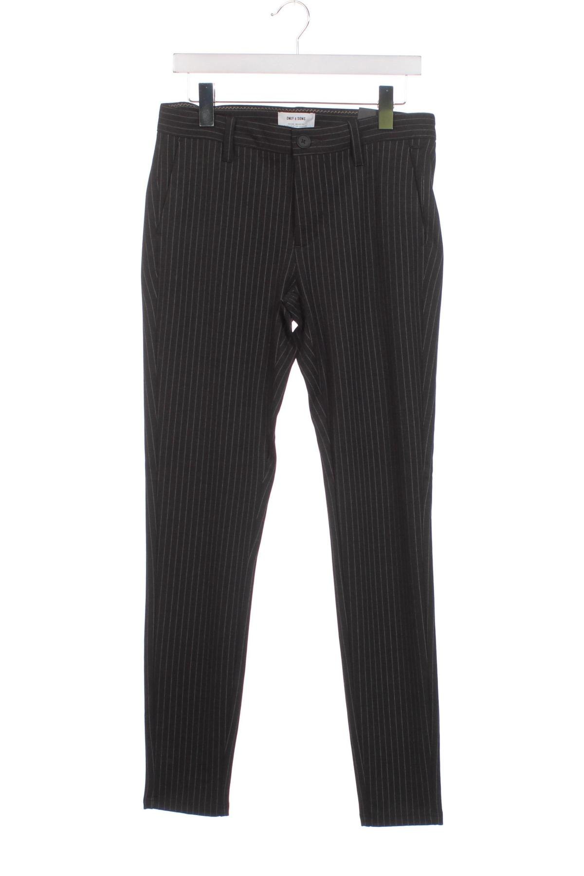 Pantaloni de bărbați Only & Sons, Mărime XS, Culoare Gri, Preț 22,99 Lei