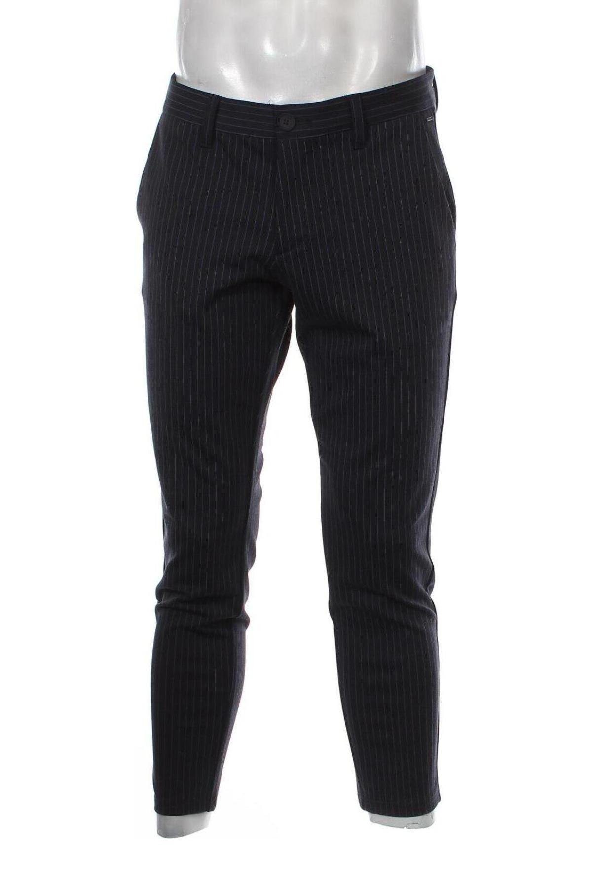 Ανδρικό παντελόνι Only & Sons, Μέγεθος M, Χρώμα Μπλέ, Τιμή 5,45 €