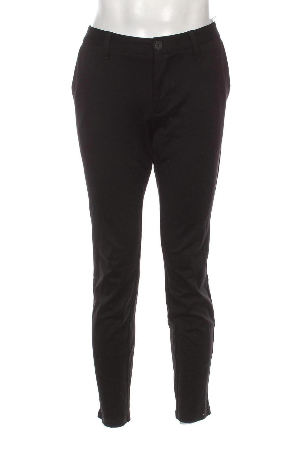 Мъжки панталон Only & Sons, Размер L, Цвят Черен, Цена 21,62 лв.
