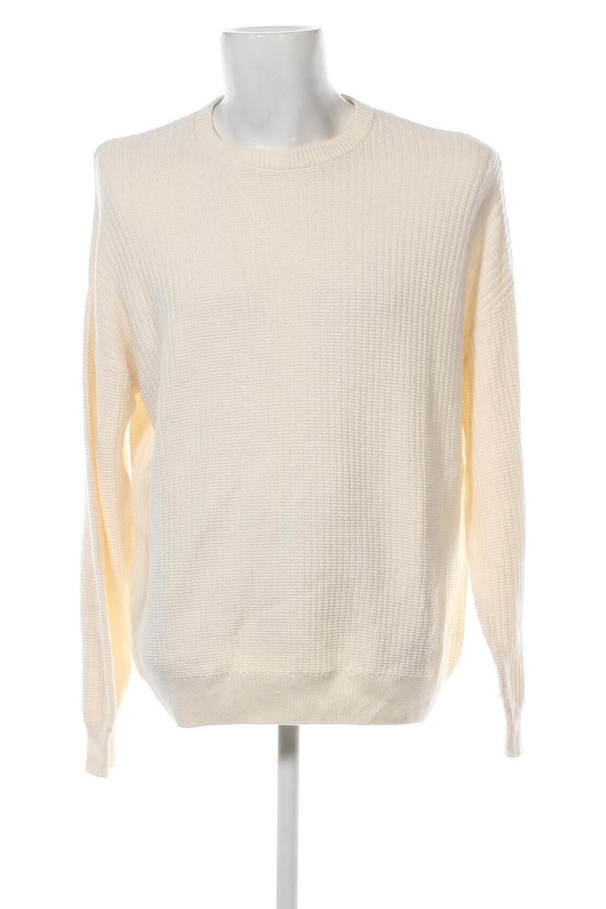 Ανδρικό πουλόβερ, Μέγεθος L, Χρώμα  Μπέζ, Τιμή 7,35 €