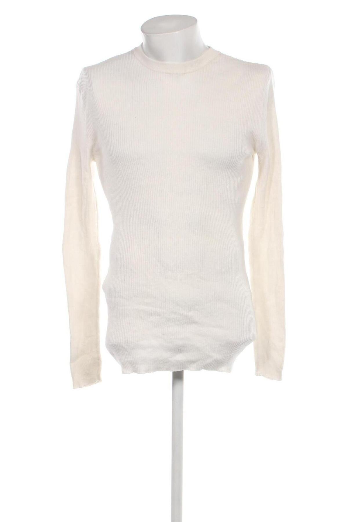 Ανδρικό πουλόβερ ASOS, Μέγεθος M, Χρώμα Λευκό, Τιμή 4,46 €