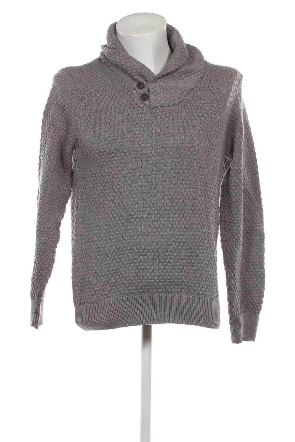 Ανδρικό πουλόβερ Celio, Μέγεθος M, Χρώμα Γκρί, Τιμή 3,59 €