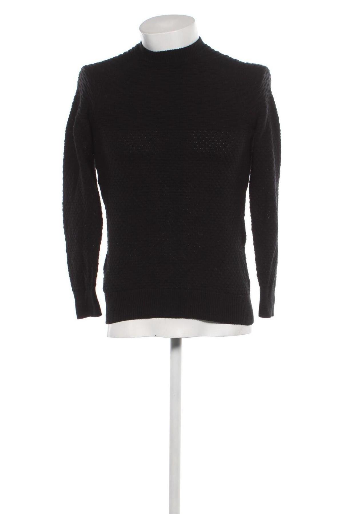Ανδρικό πουλόβερ H&M, Μέγεθος S, Χρώμα Μαύρο, Τιμή 5,38 €