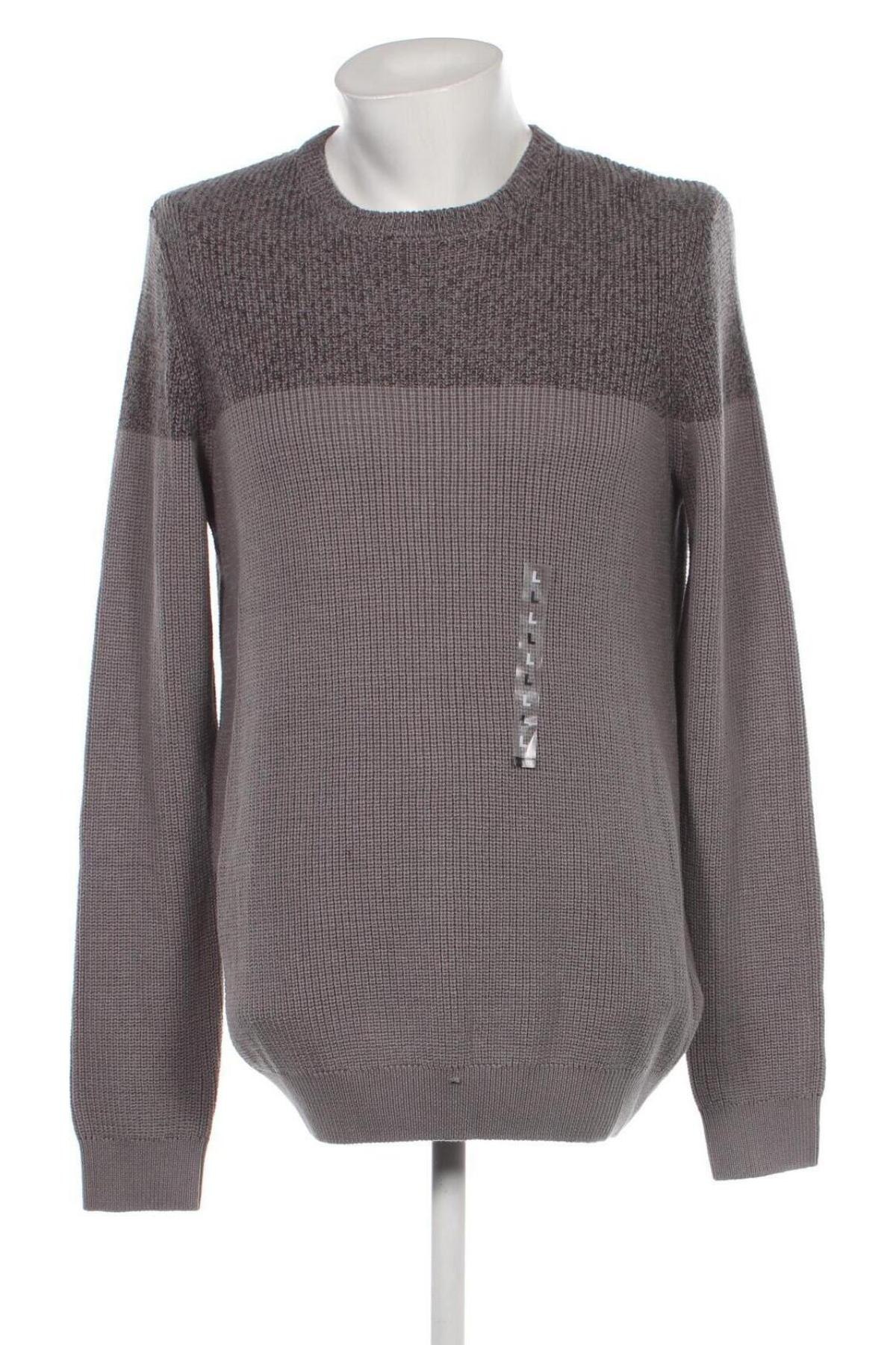 Ανδρικό πουλόβερ Kiabi, Μέγεθος L, Χρώμα Γκρί, Τιμή 9,72 €