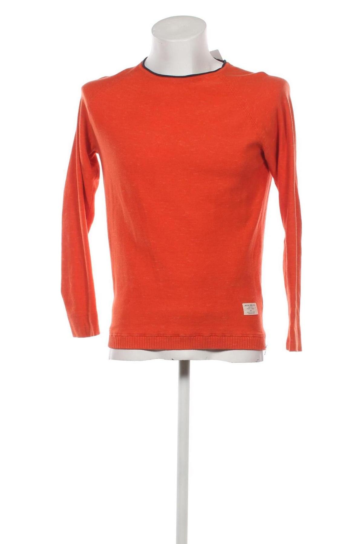 Мъжки пуловер Originals By Jack & Jones, Размер S, Цвят Оранжев, Цена 7,56 лв.