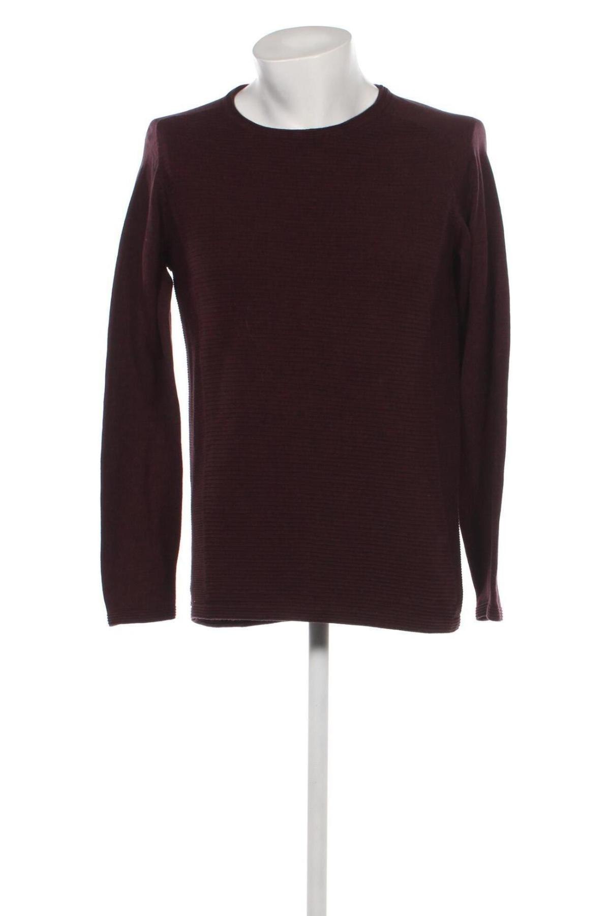 Мъжки пуловер Selected Homme, Размер L, Цвят Червен, Цена 24,00 лв.