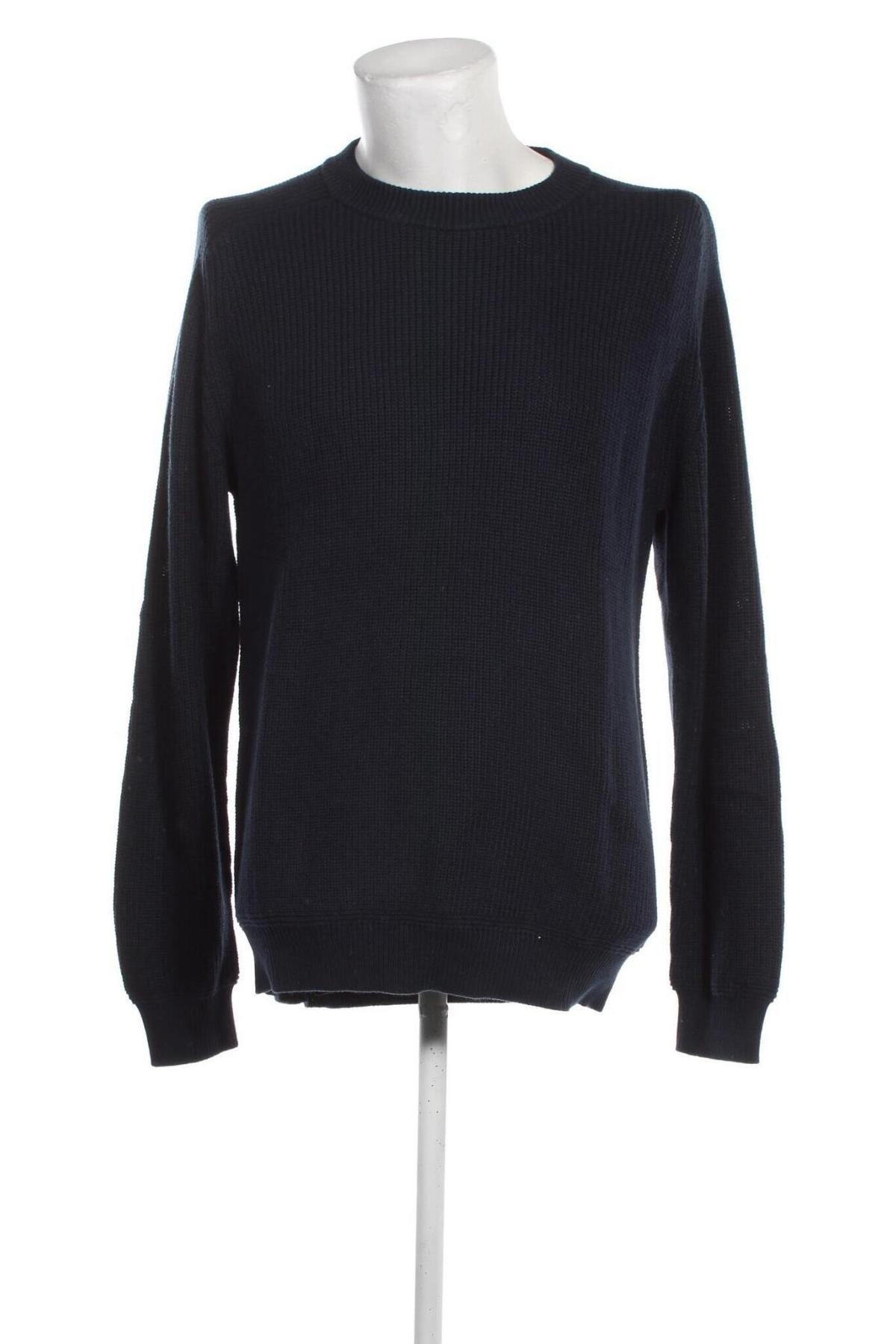 Мъжки пуловер Sondag & Sons, Размер L, Цвят Син, Цена 13,80 лв.