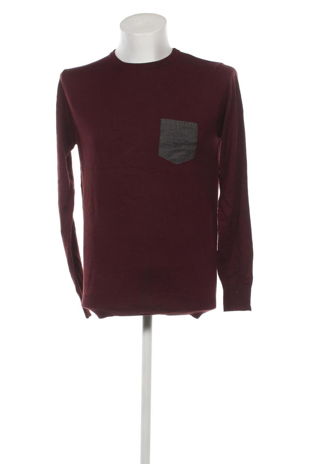 Ανδρικό πουλόβερ U Collection, Μέγεθος M, Χρώμα Κόκκινο, Τιμή 6,93 €
