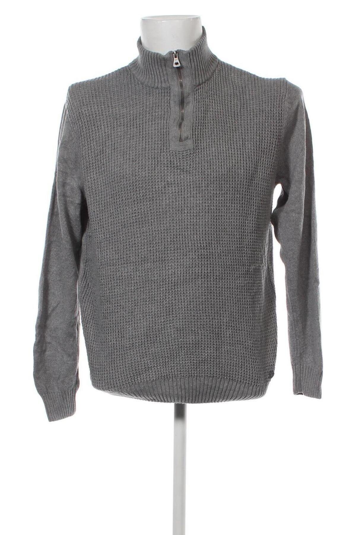 Мъжки пуловер Weatherproof, Размер M, Цвят Сив, Цена 8,40 лв.