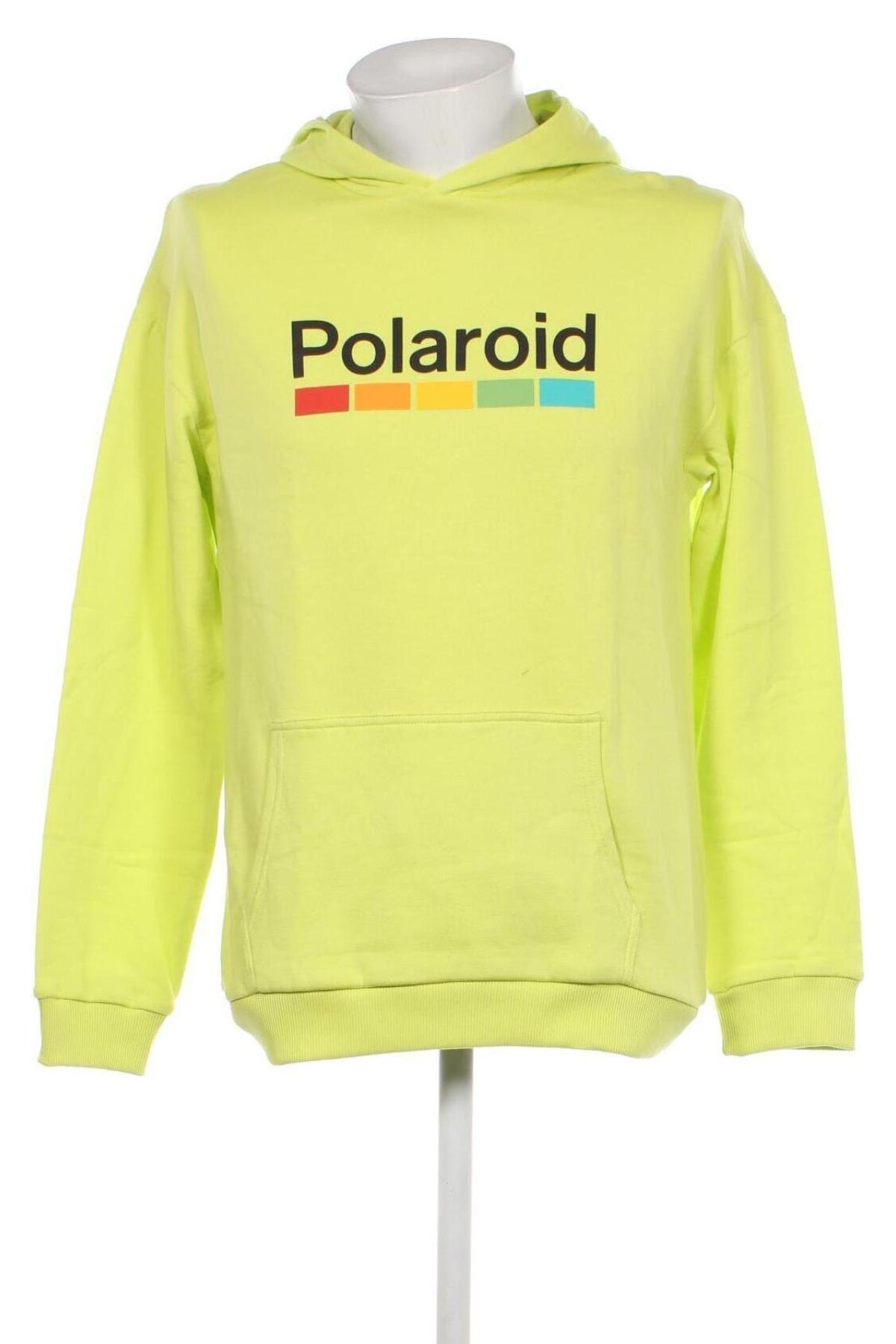 Herren Sweatshirt POLAROID, Größe L, Farbe Grün, Preis € 13,27