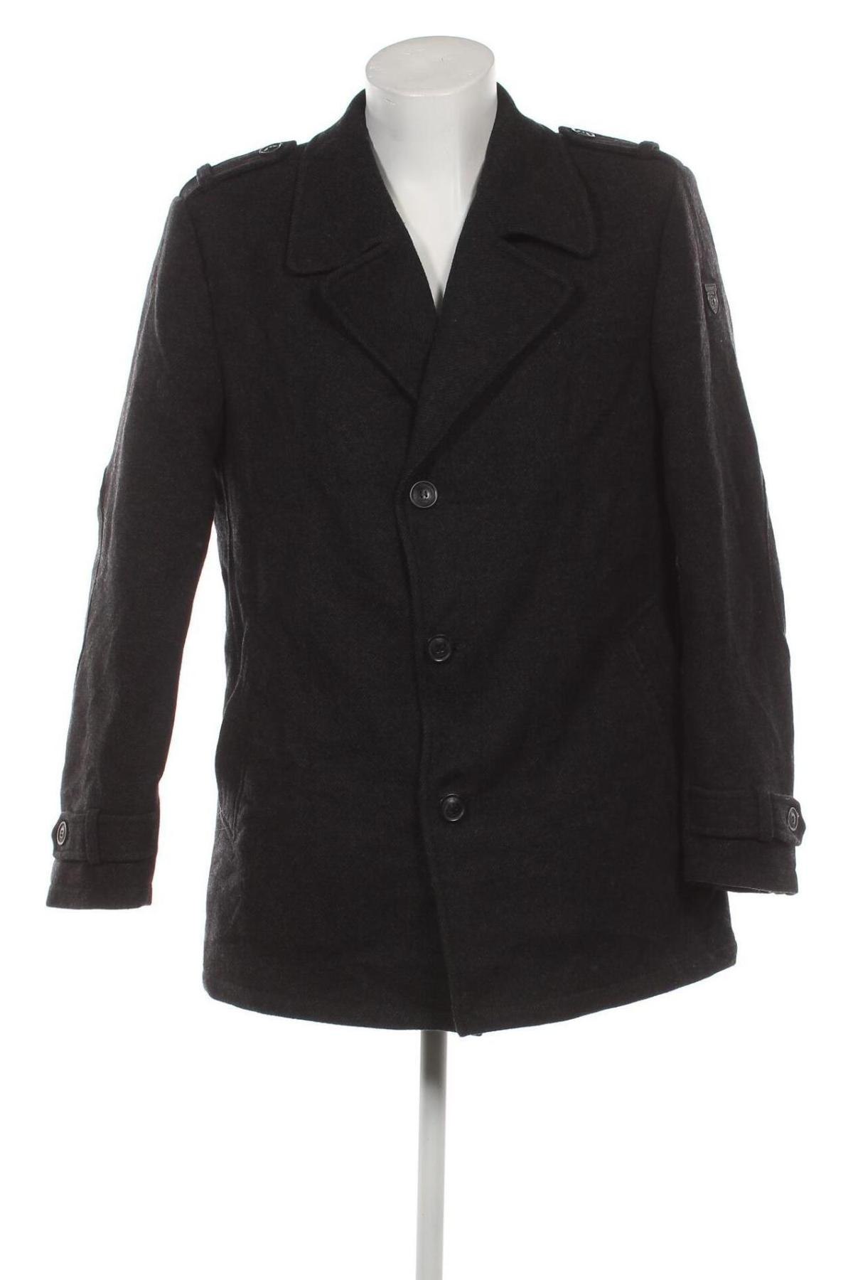 Мъжко палто Engbers, Размер L, Цвят Сив, Цена 36,60 лв.