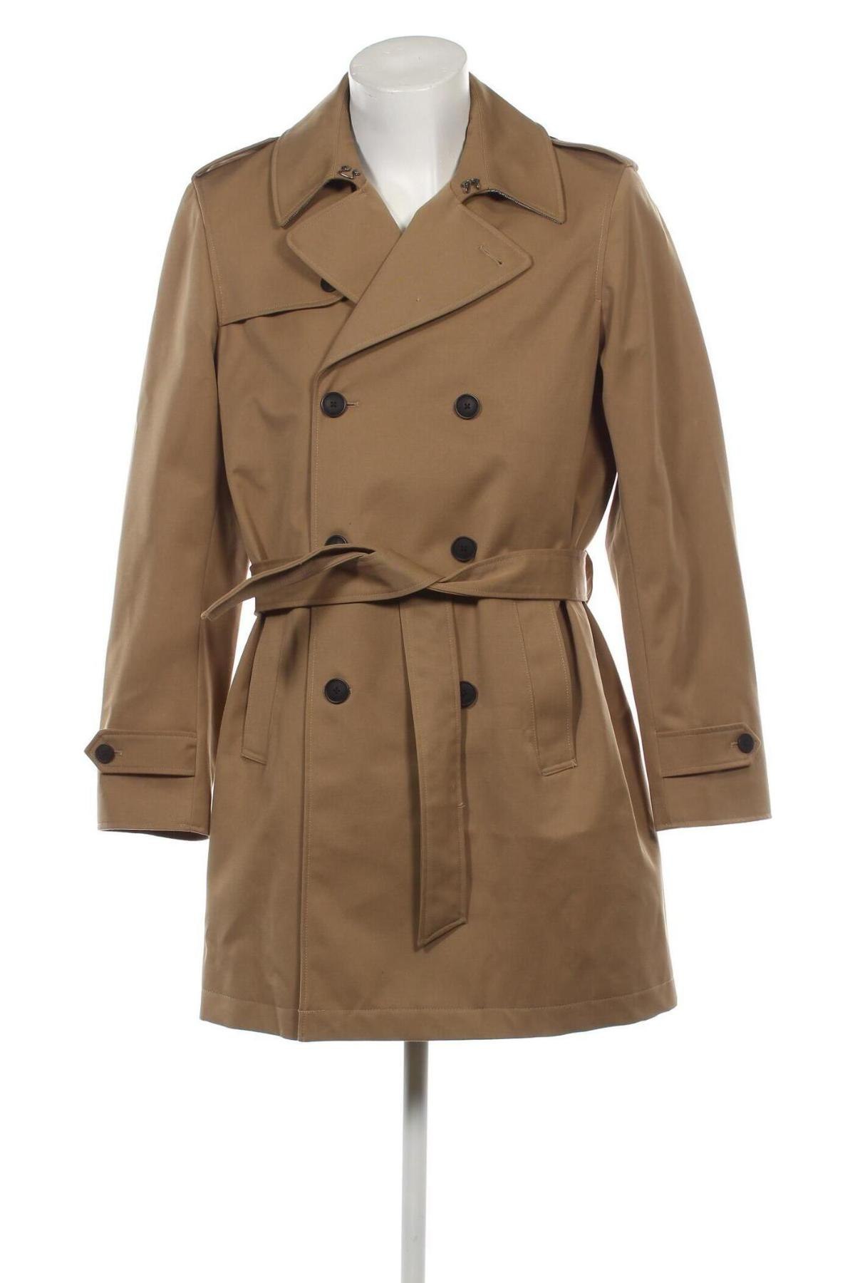 Ανδρικά παλτό Selected Homme, Μέγεθος L, Χρώμα  Μπέζ, Τιμή 38,04 €