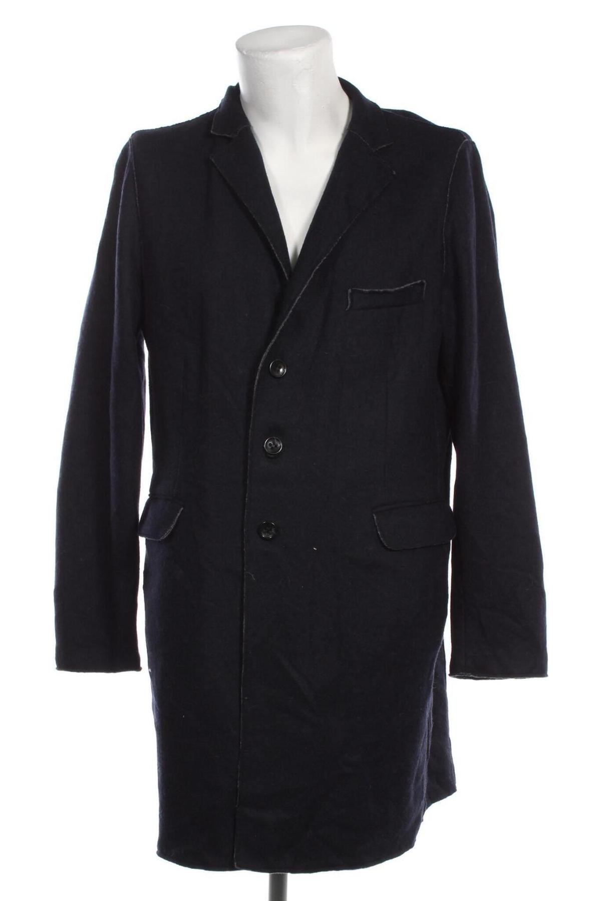 Мъжко палто Tom Rusborg, Размер XL, Цвят Син, Цена 42,60 лв.