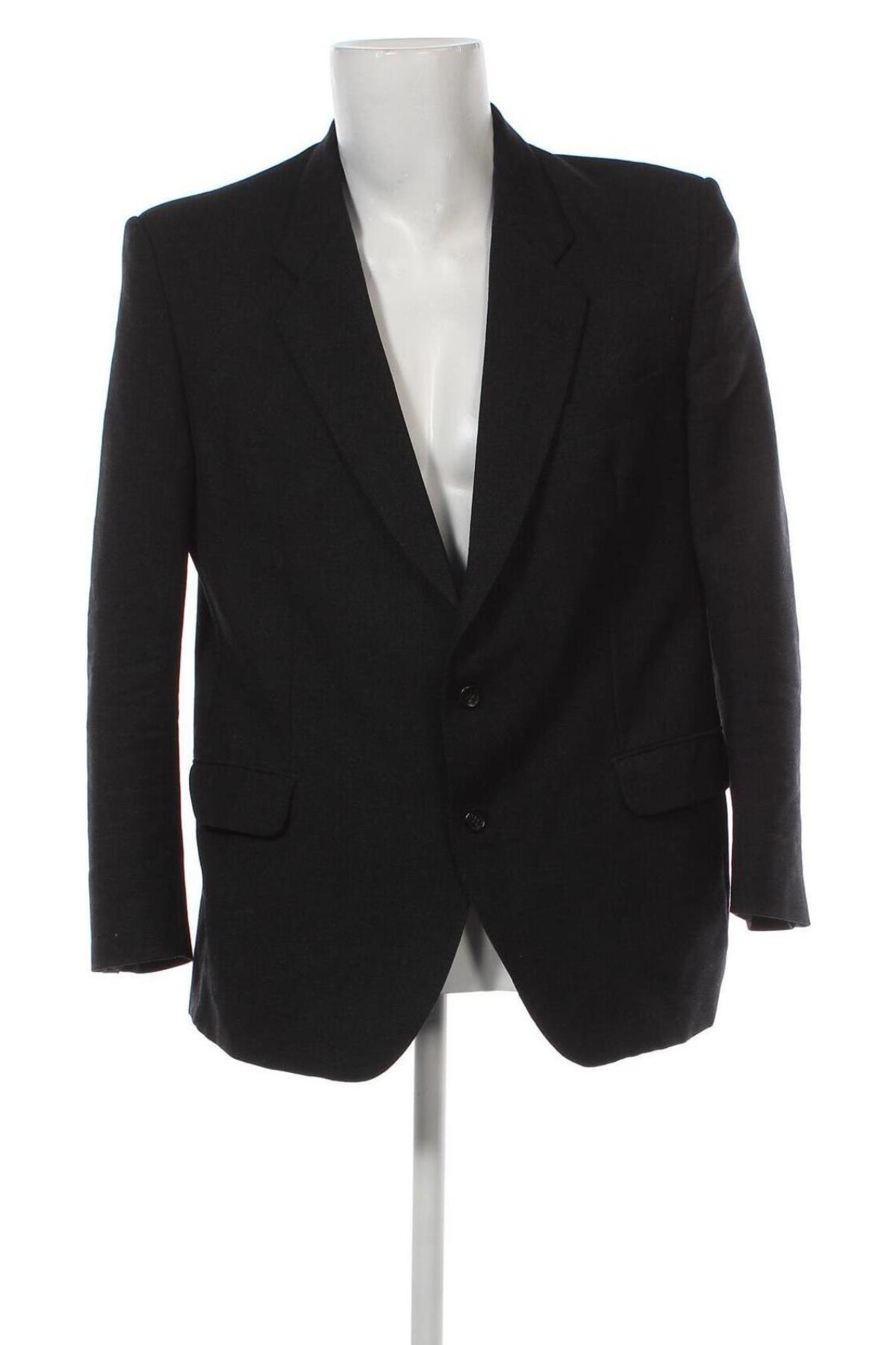 Мъжко сако Atelier Torino, Размер S, Цвят Черен, Цена 8,91 лв.