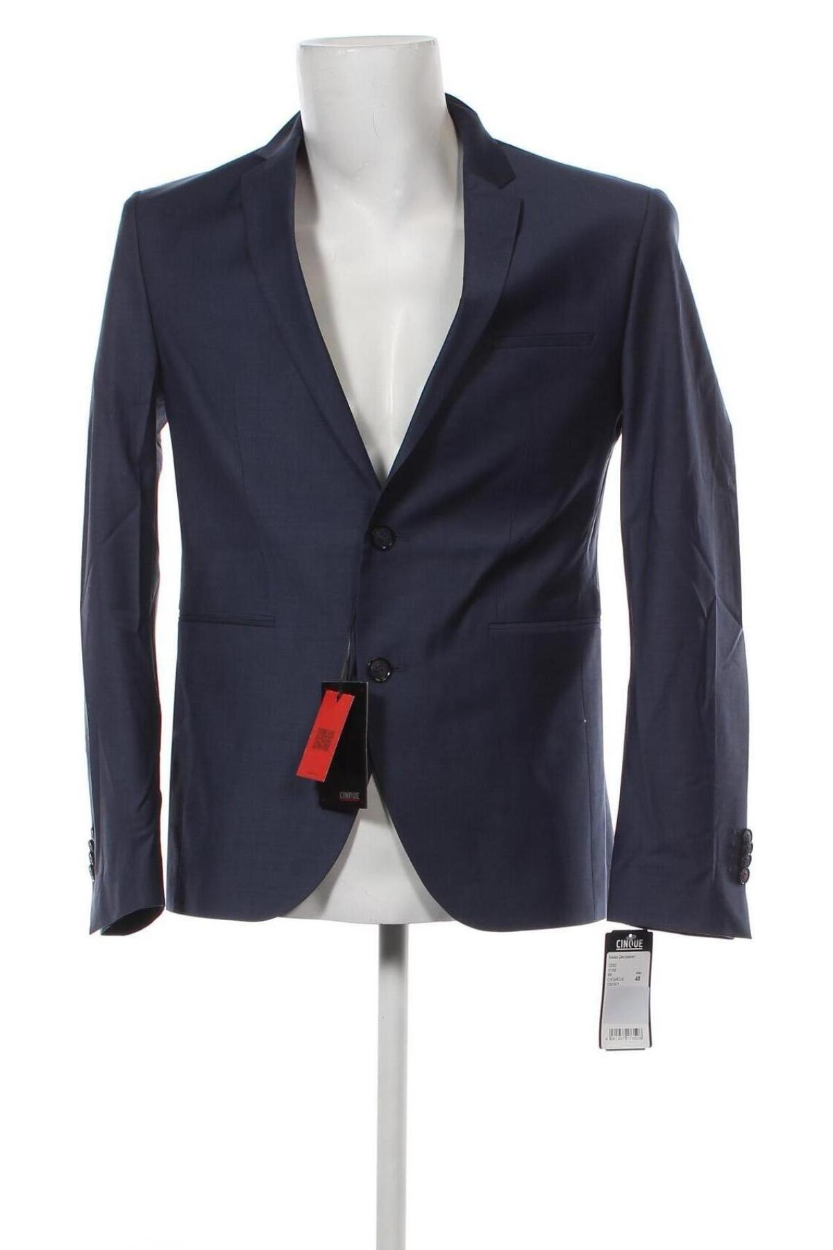 Ανδρικό σακάκι Cinque, Μέγεθος M, Χρώμα Μπλέ, Τιμή 124,23 €