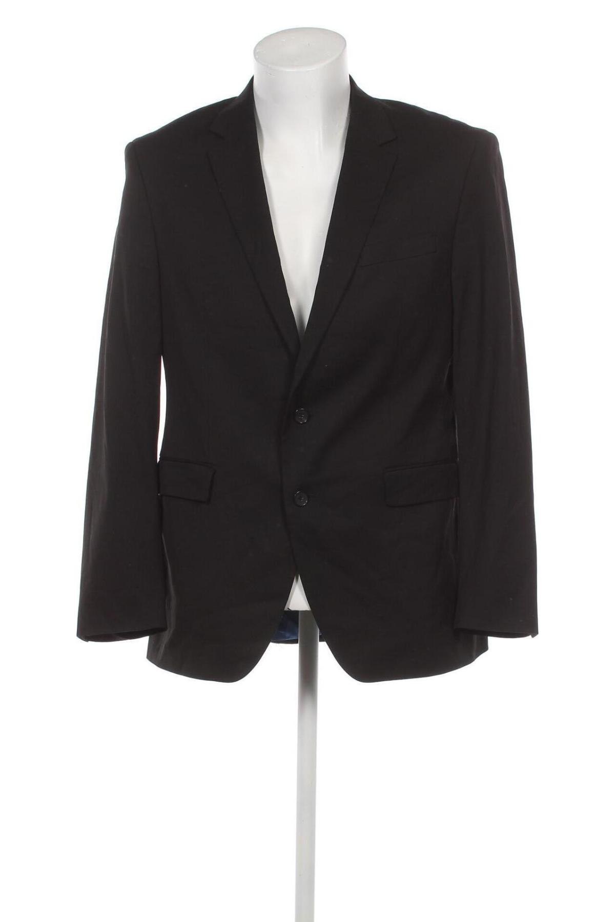 Ανδρικό σακάκι S.Oliver, Μέγεθος L, Χρώμα Μαύρο, Τιμή 5,50 €