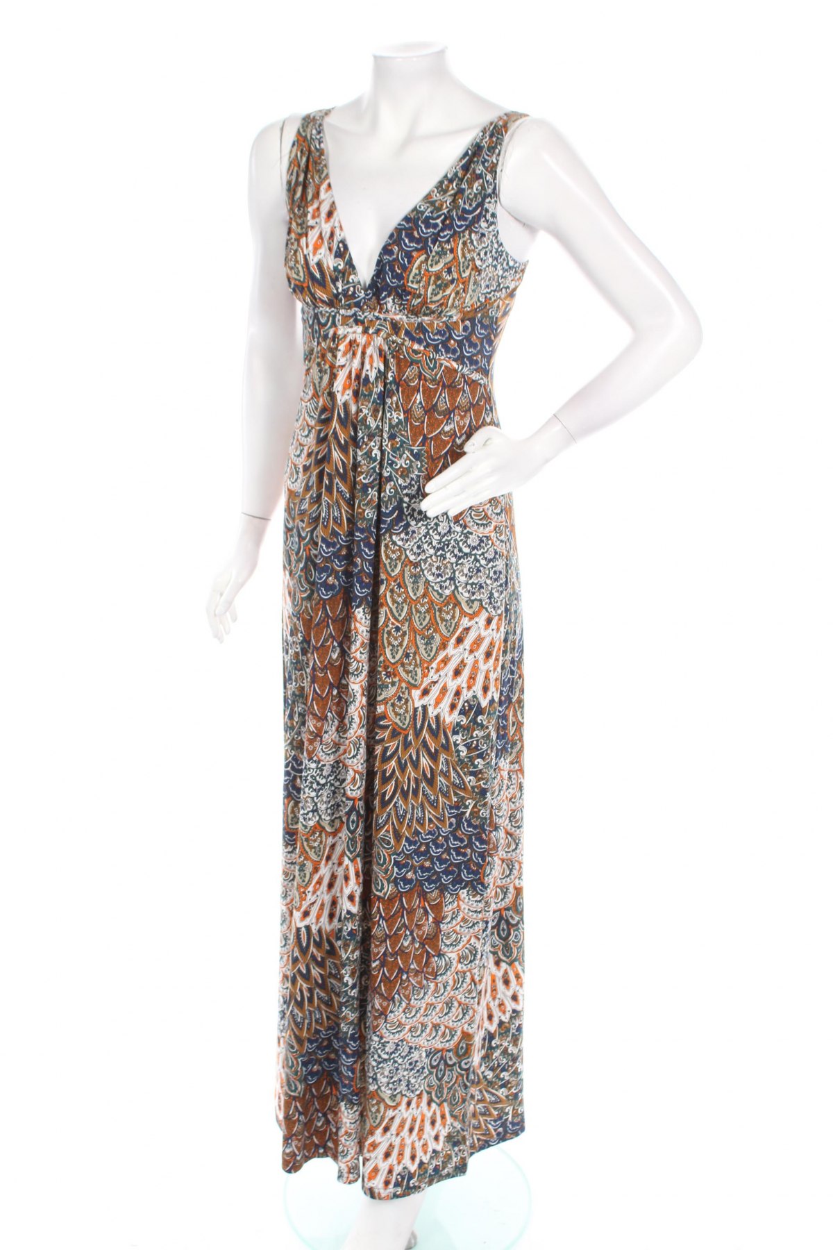 Kleid Apricot, Größe S, Farbe Mehrfarbig, Preis 8,94 €