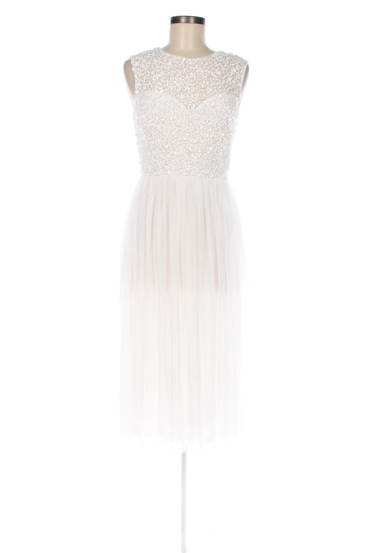 Φόρεμα Lace & Beads, Μέγεθος S, Χρώμα Λευκό, Τιμή 68,04 €
