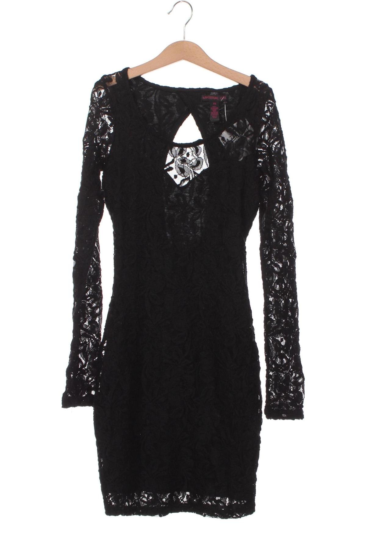 Šaty  Material Girl, Velikost XS, Barva Černá, Cena  60,00 Kč