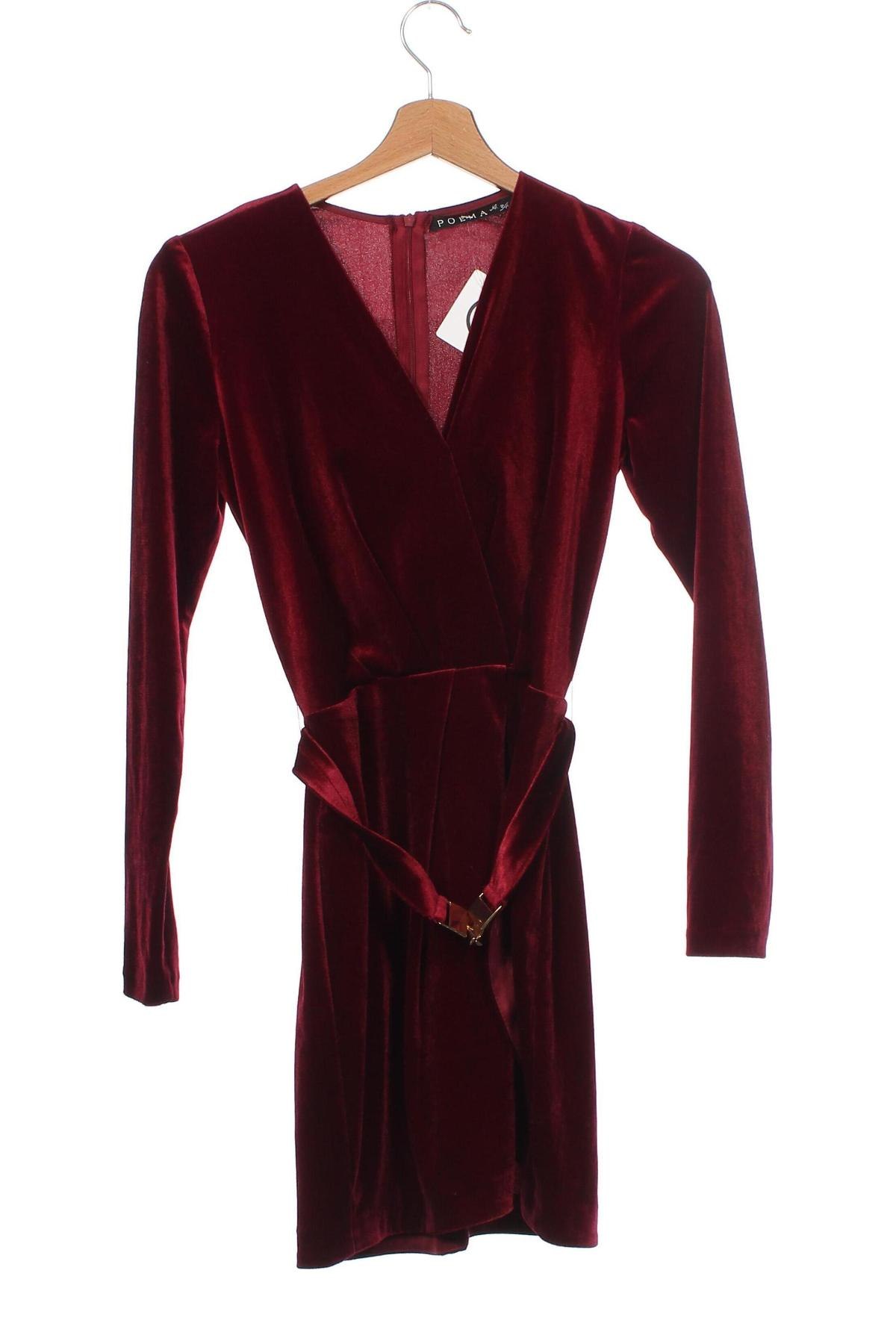 Kleid Poema, Größe XS, Farbe Rot, Preis 65,47 €