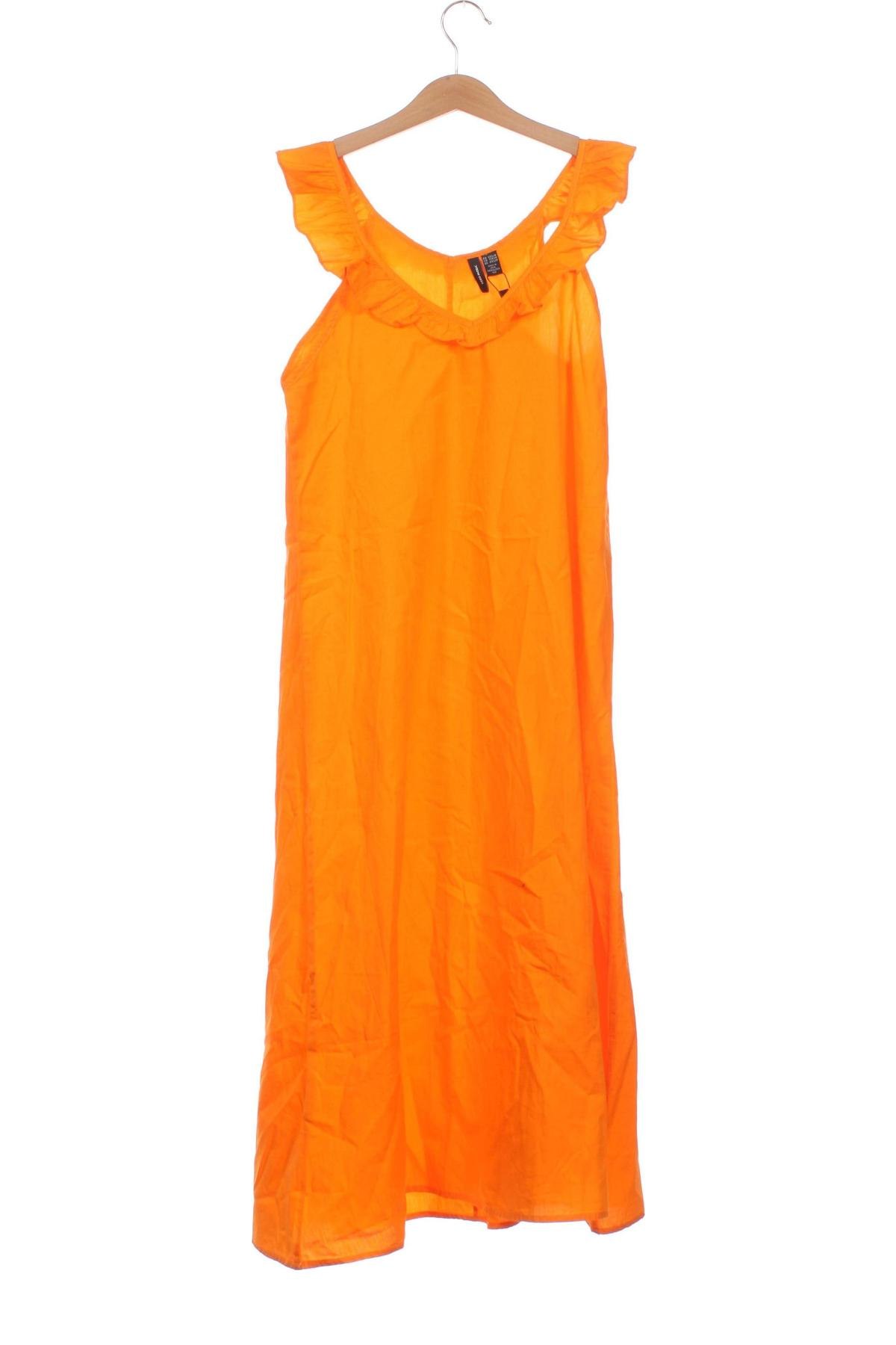 Kleid Vero Moda, Größe XXS, Farbe Orange, Preis € 6,49