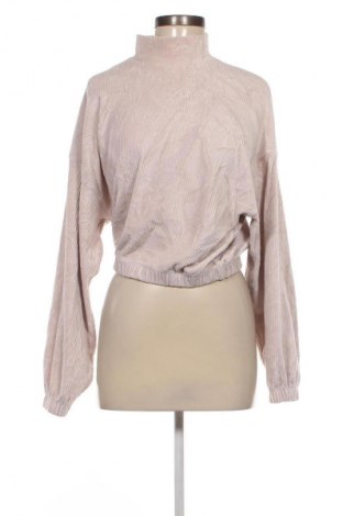 Damen Shirt Bershka, Größe L, Farbe Beige, Preis € 13,49