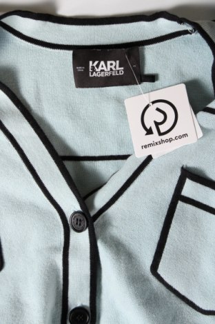 Női kardigán Karl Lagerfeld, Méret M, Szín Kék, Ár 37 278 Ft