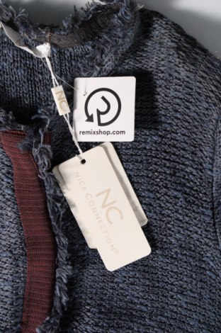 Cardigan de damă Nice Connection, Mărime L, Culoare Albastru, Preț 421,37 Lei