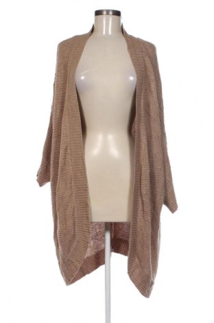 Damen Strickjacke Nina Leonard, Größe 4XL, Farbe Beige, Preis 20,49 €