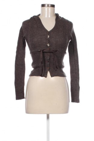 Cardigan de damă Playlife, Mărime S, Culoare Maro, Preț 87,99 Lei