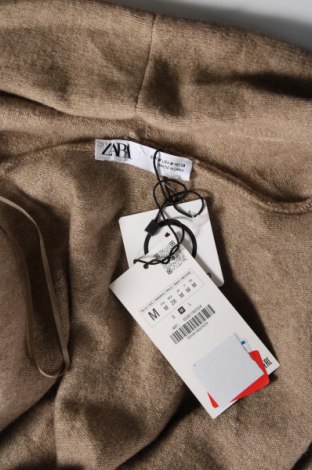 Cardigan de damă Zara, Mărime M, Culoare Bej, Preț 132,99 Lei