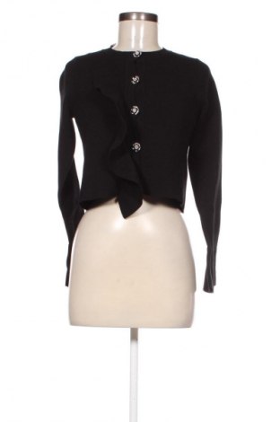 Cardigan de damă Zara, Mărime S, Culoare Negru, Preț 186,61 Lei