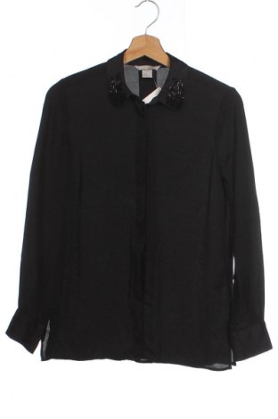 Cămașă de femei H&M, Mărime XXS, Culoare Negru, Preț 29,99 Lei