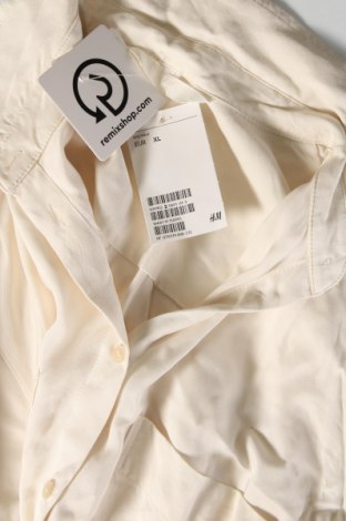 Дамска риза H&M, Размер XL, Цвят Екрю, Цена 39,98 лв.