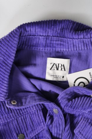 Γυναικείο πουκάμισο Zara, Μέγεθος M, Χρώμα Βιολετί, Τιμή 16,99 €