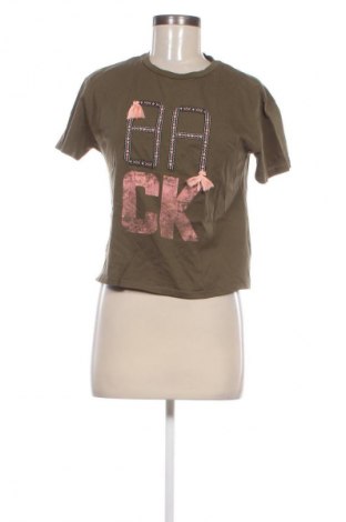 Damen T-Shirt Clockhouse, Größe S, Farbe Grün, Preis 5,99 €