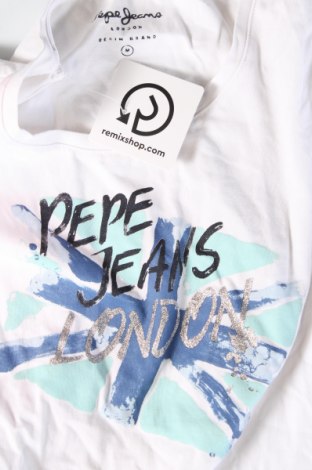 Γυναικείο t-shirt Pepe Jeans, Μέγεθος M, Χρώμα Λευκό, Τιμή 16,99 €