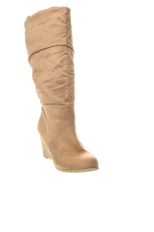 Damenstiefel, Größe 37, Farbe Beige, Preis 20,99 €