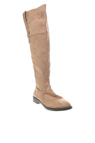 Damenstiefel Zara Trafaluc, Größe 40, Farbe Beige, Preis 28,99 €