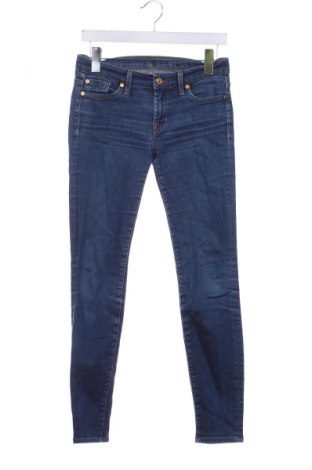 Damskie jeansy 7 For All Mankind, Rozmiar S, Kolor Niebieski, Cena 438,99 zł