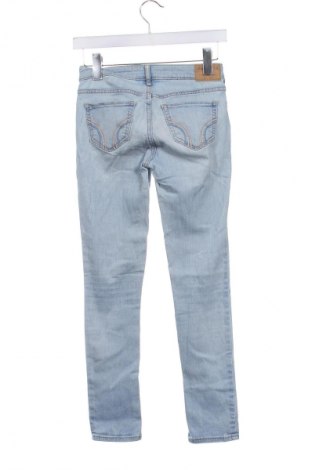 Damskie jeansy Hollister, Rozmiar XS, Kolor Niebieski, Cena 52,99 zł