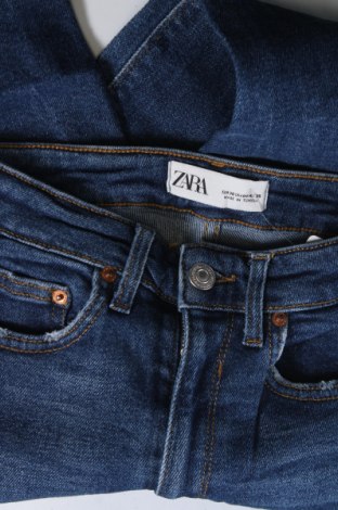 Damskie jeansy Zara, Rozmiar S, Kolor Niebieski, Cena 43,99 zł